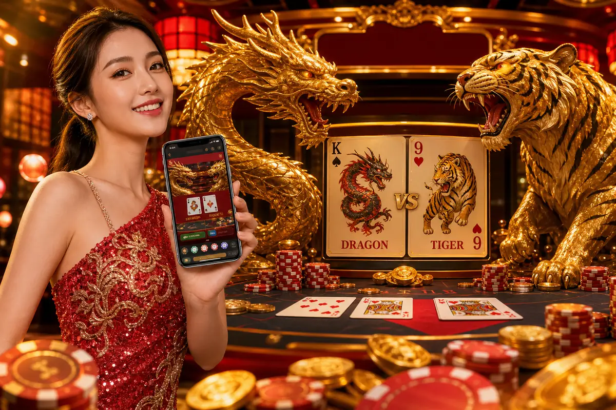 k74vip Live Casino Baccarat Dragon Tiger ဂိမ်းများ